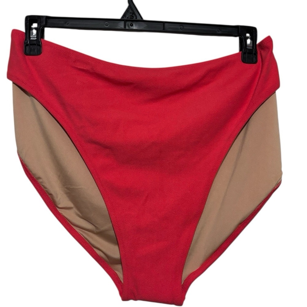NEW Old Navy Swim Bottoms Bikini  Women Plus Size 4X Coral Pink‎